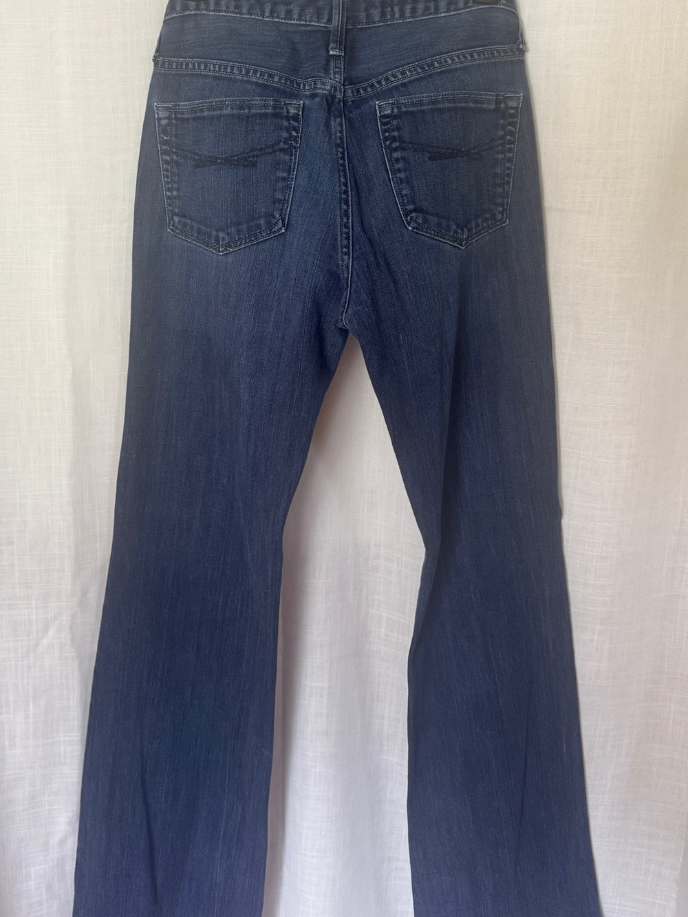 GAP Women's Medium Indigo Flare Wide-Leg Jeans - Picture 2 of 9
